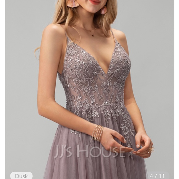 NWT JJS  HOUSE PROM DRESS SIZE 6 - Picture 3 of 6